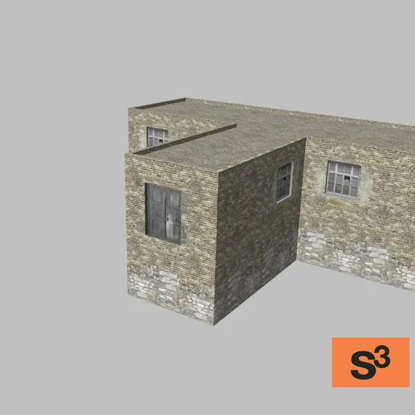 afghan-building-071 — 3D model preview