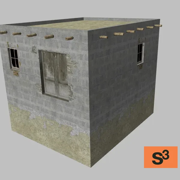 afghan-building-074 — 3D model preview