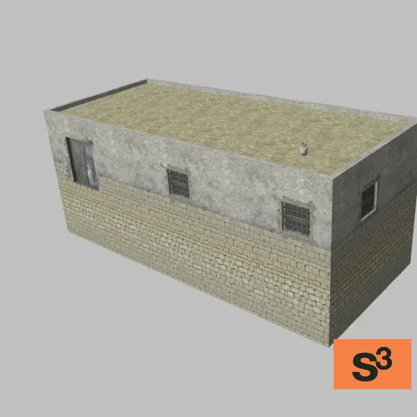 afghan-building-090 — 3D model preview