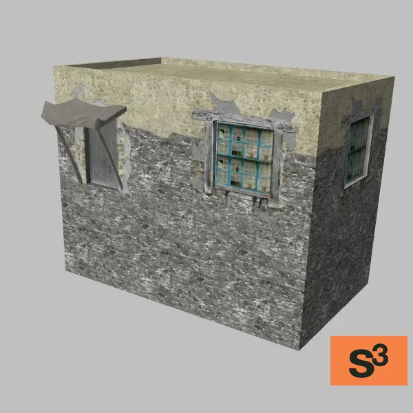 afghan-building-092 — 3D model preview