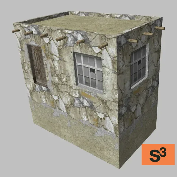afghan-building-105 — 3D model preview