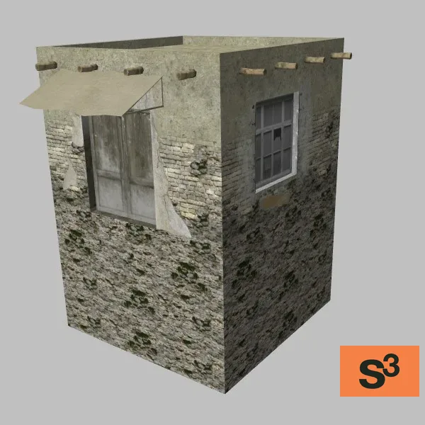 afghan-building-208 — 3D model preview