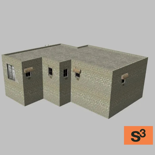 afghan-building-283 — 3D model preview