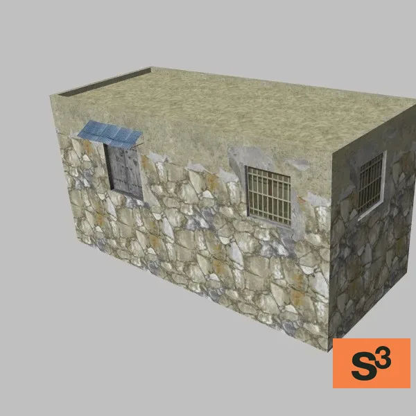 afghan-building-300 — 3D model preview