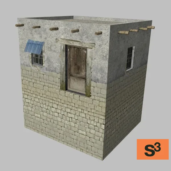 afghan-building-341 — 3D model preview