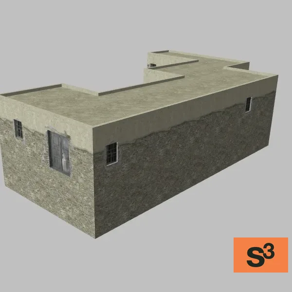afghan-building-374 — 3D model preview
