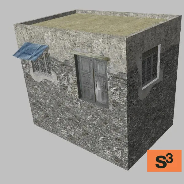 afghan-building-382 — 3D model preview