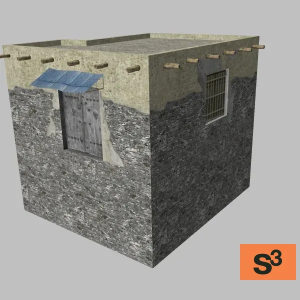 afghan-building-388 — 3D model preview
