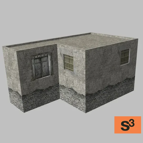afghan-building-391 — 3D model preview