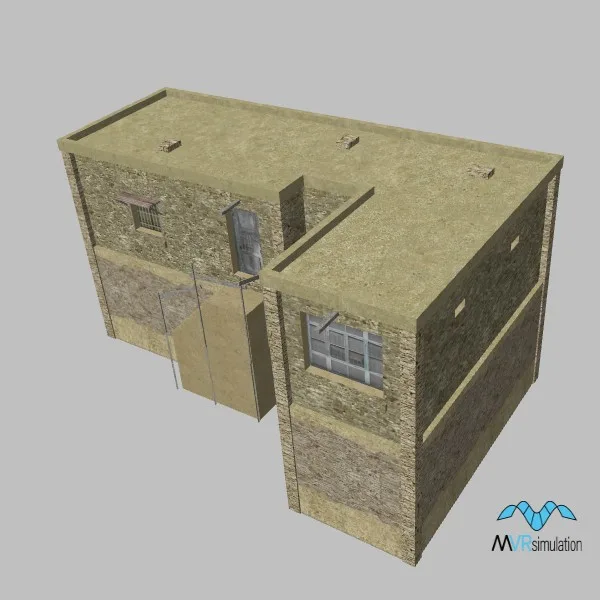afghan-building-3B-007 — 3D model preview