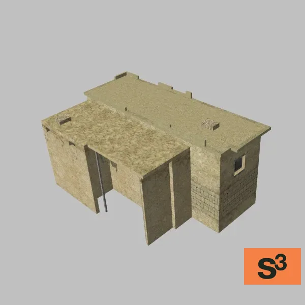 afghan-building-3B-009 — 3D model preview