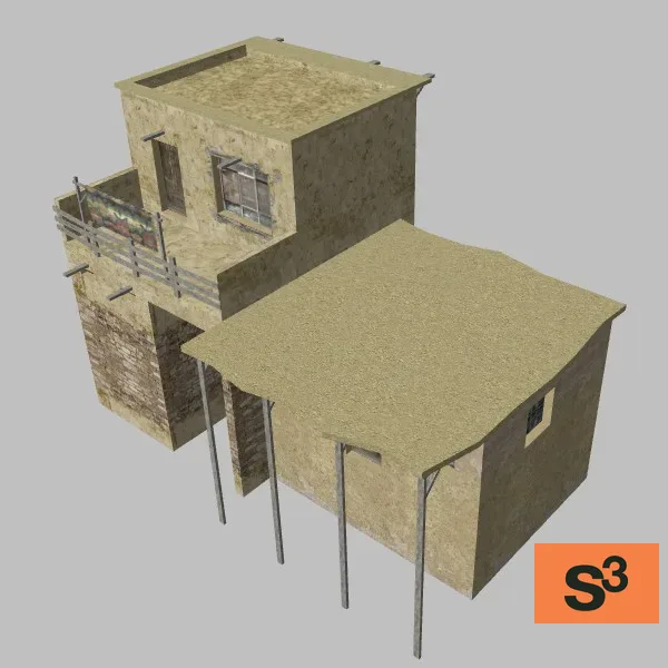 afghan-building-3B-011 — 3D model preview
