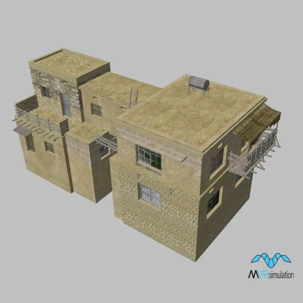 afghan-building-3B-014 — 3D model preview