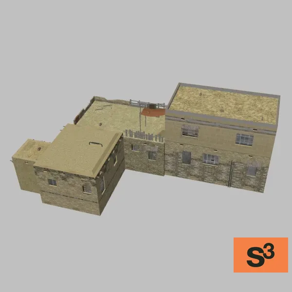 afghan-building-3B-029 — 3D model preview