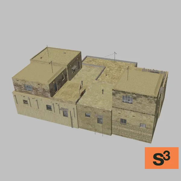 afghan-building-3B-031 — 3D model preview