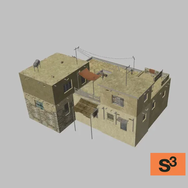 afghan-building-3B-033 — 3D model preview