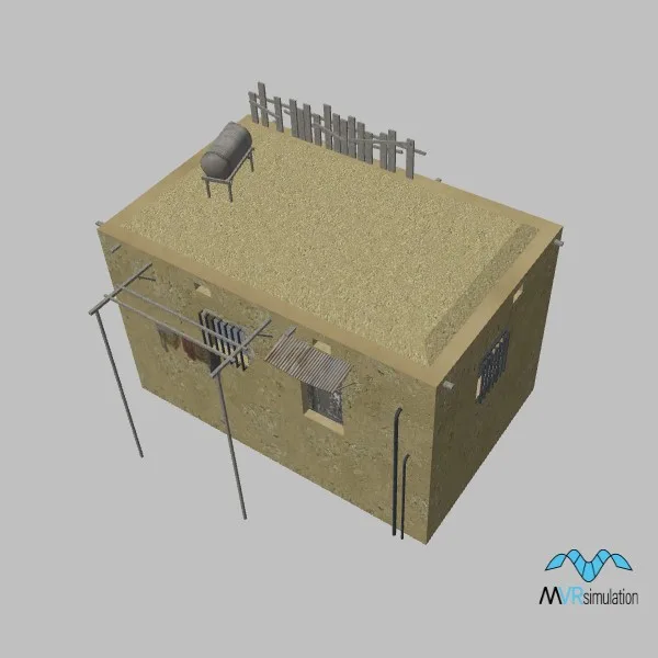 afghan-building-3B-036 — 3D model preview