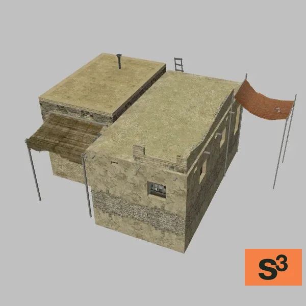 afghan-building-3B-039 — 3D model preview