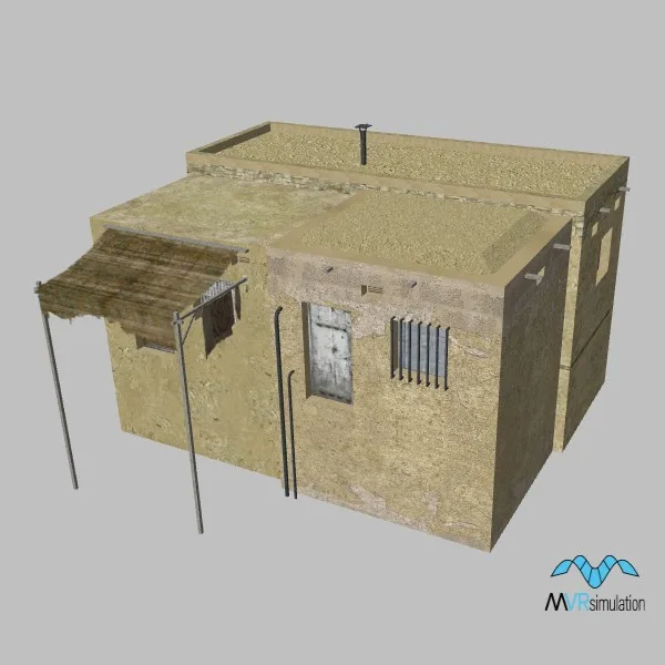 afghan-building-3B-091 — 3D model preview
