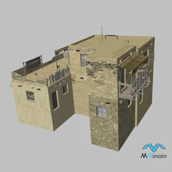 afghan-building-3B-094 — 3D model preview