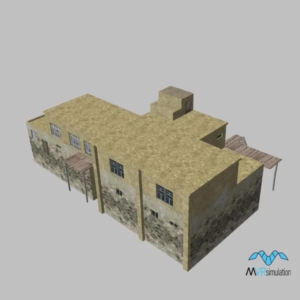 afghan-building-3B-101 — 3D model preview