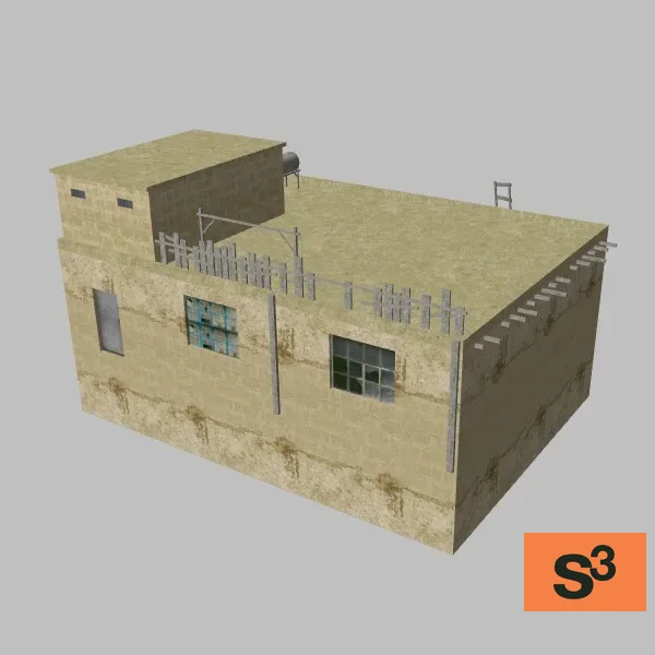 afghan-building-3B-111 — 3D model preview