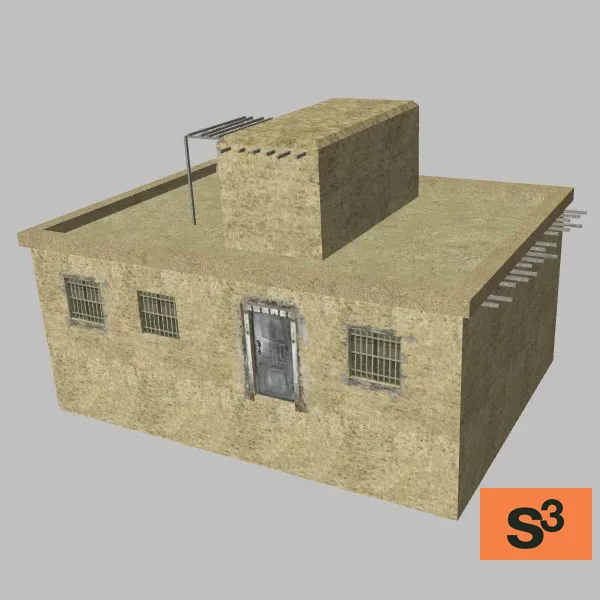 afghan-building-3B-112 — 3D model preview