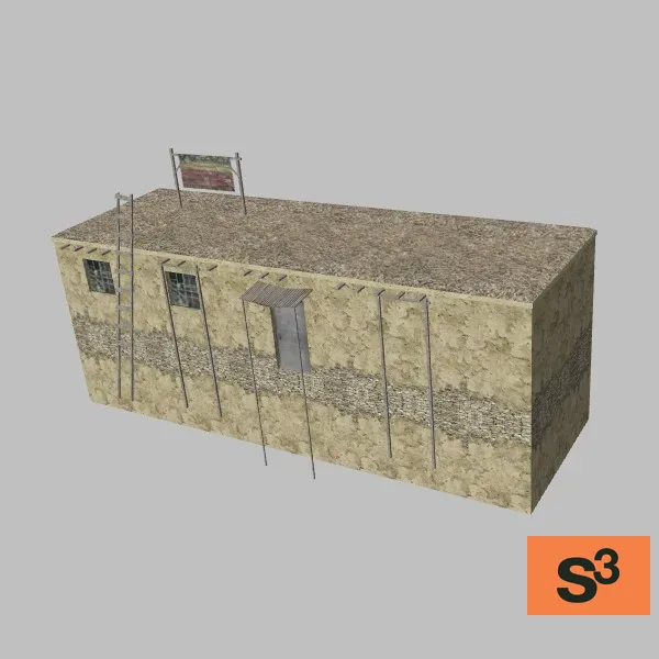 afghan-building-3B-113 — 3D model preview