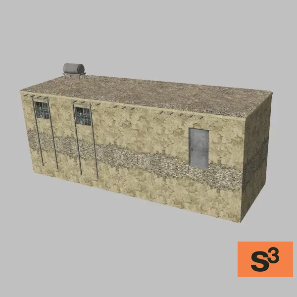 afghan-building-3B-114 — 3D model preview