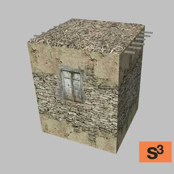 afghan-building-3B-119 — 3D model preview