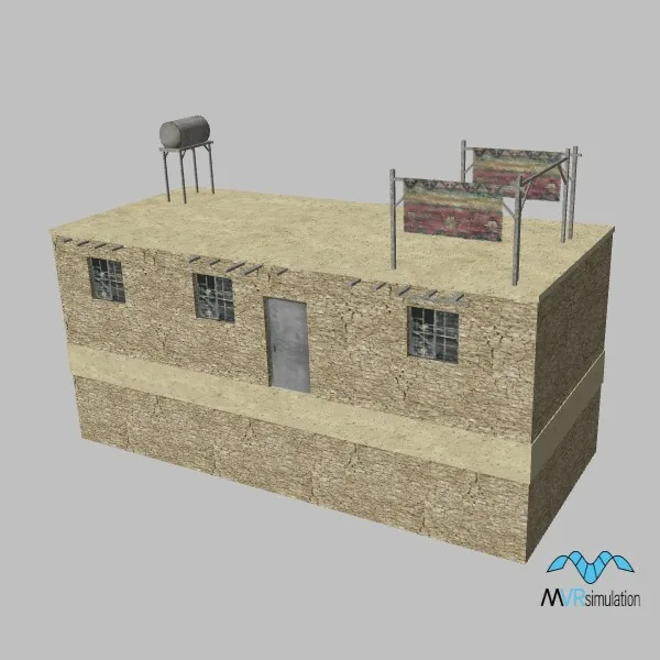afghan-building-3B-120 — 3D model preview