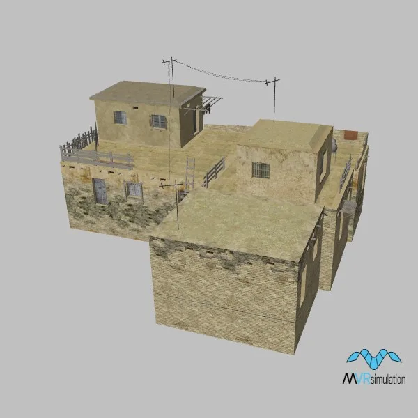 afghan-building-3B-123 — 3D model preview