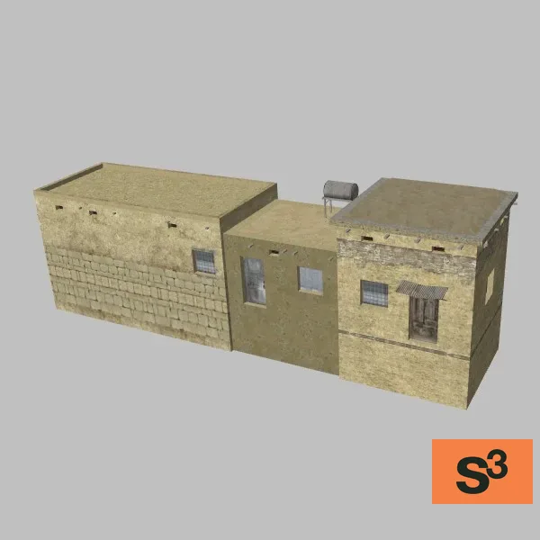 afghan-building-3B-124 — 3D model preview