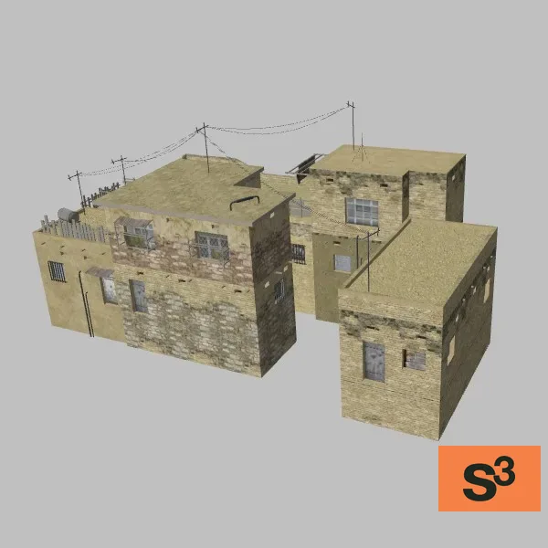 afghan-building-3B-126 — 3D model preview