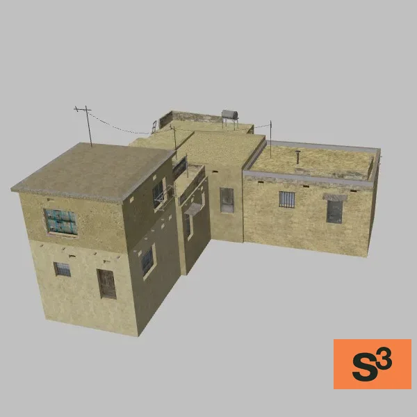 afghan-building-3B-135 — 3D model preview