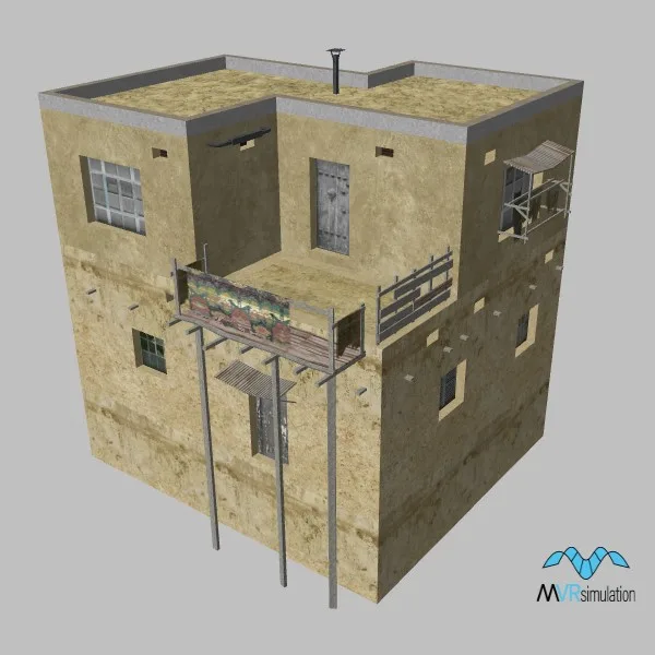 afghan-building-3B-137 — 3D model preview