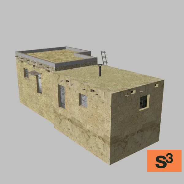 afghan-building-3B-139 — 3D model preview