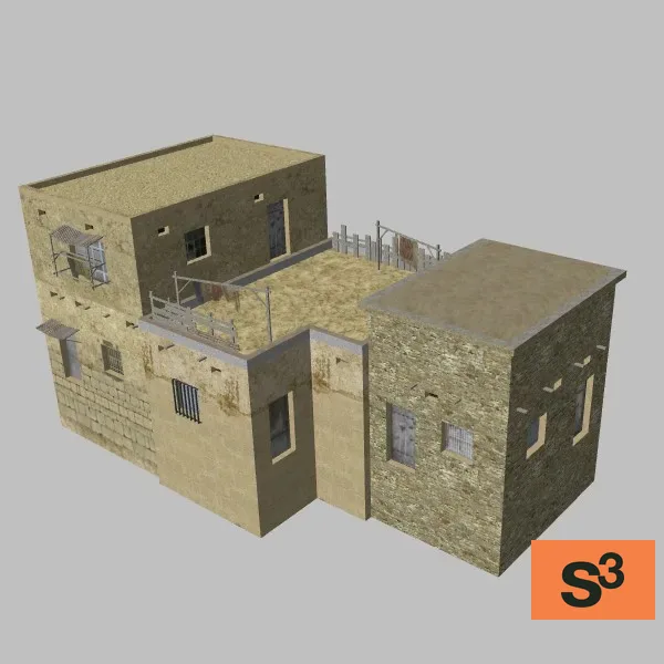 afghan-building-3B-141 — 3D model preview