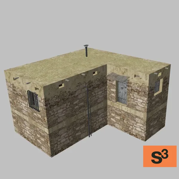 afghan-building-3B-143 — 3D model preview