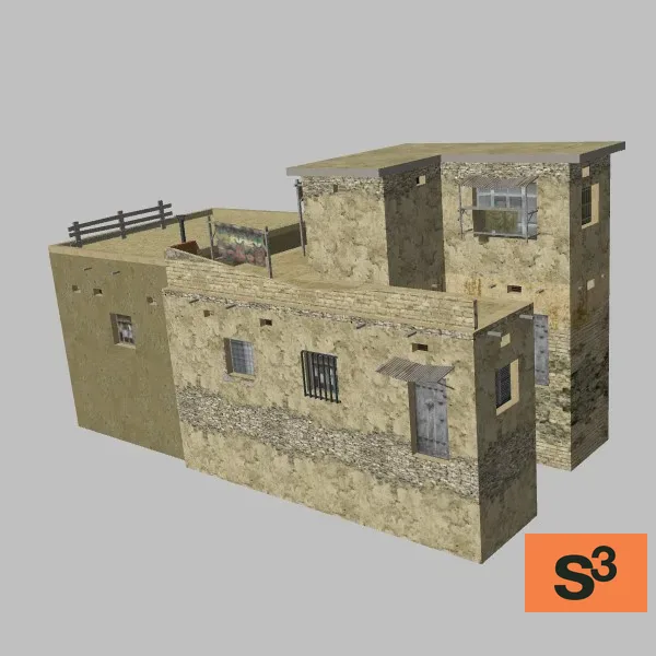 afghan-building-3B-148 — 3D model preview