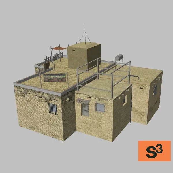 afghan-building-3B-152 — 3D model preview