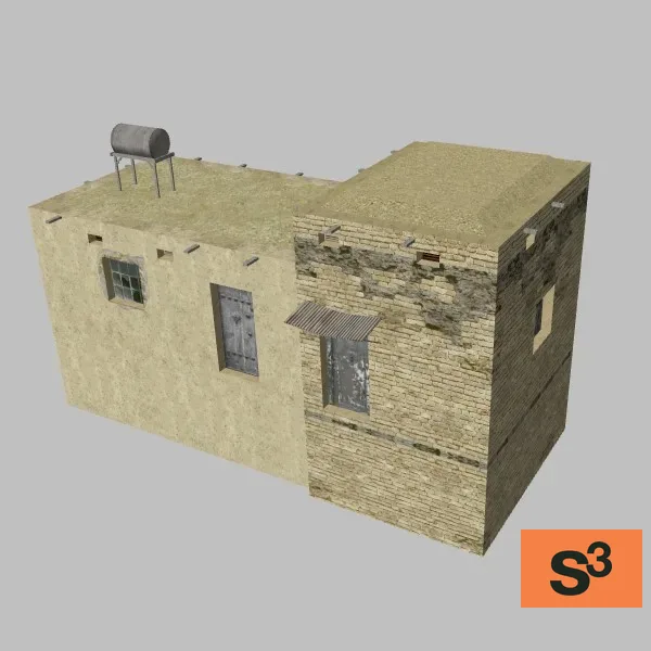 afghan-building-3B-153 — 3D model preview