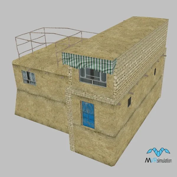 afghan-building-destroy-001 — 3D model preview