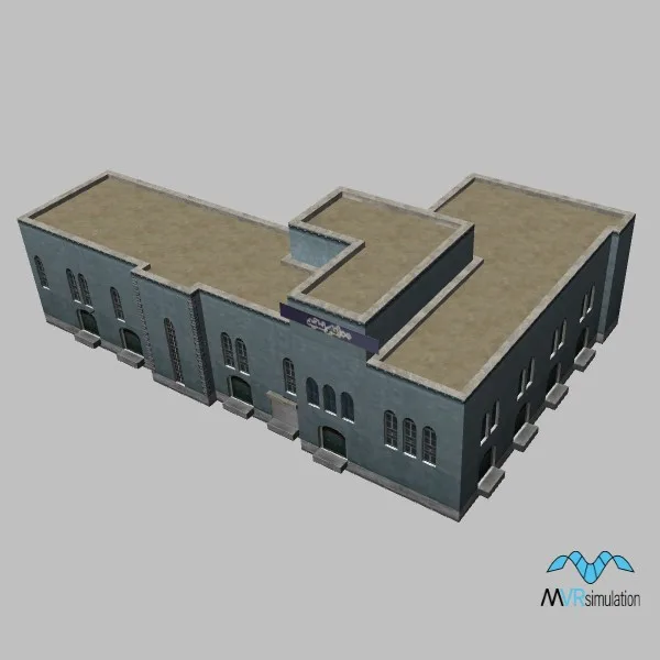 afghan-building-office-001 — 3D model preview