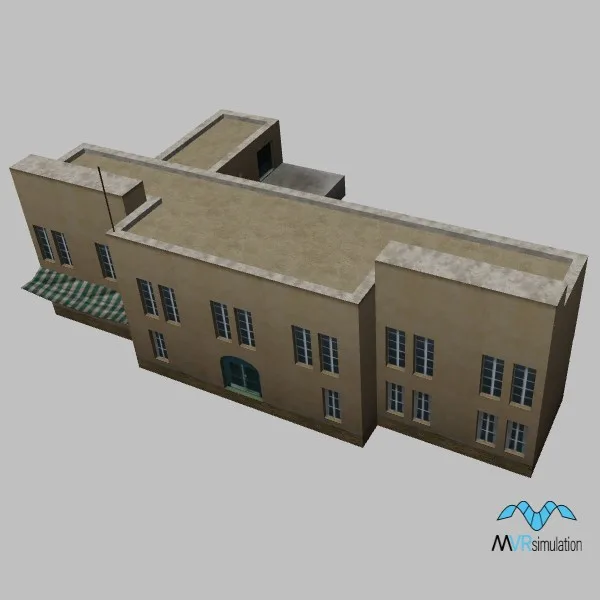 afghan-building-office-004 — 3D model preview