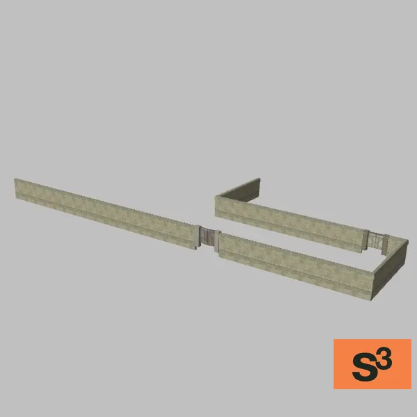 afghan-fence-006 — 3D model preview