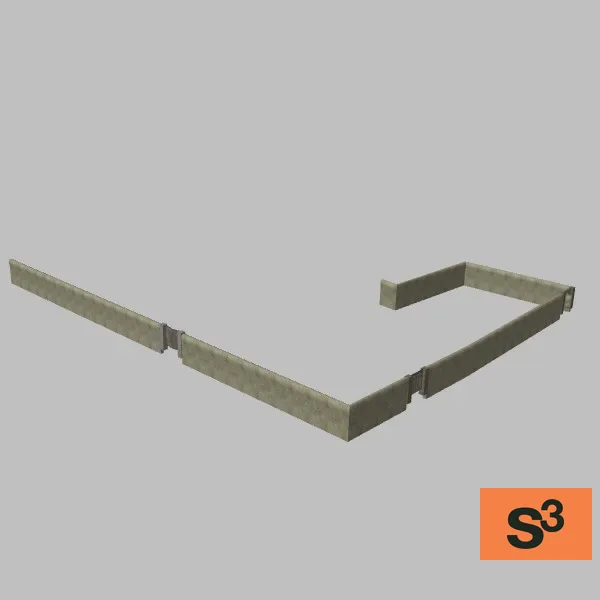 afghan-fence-014 — 3D model preview