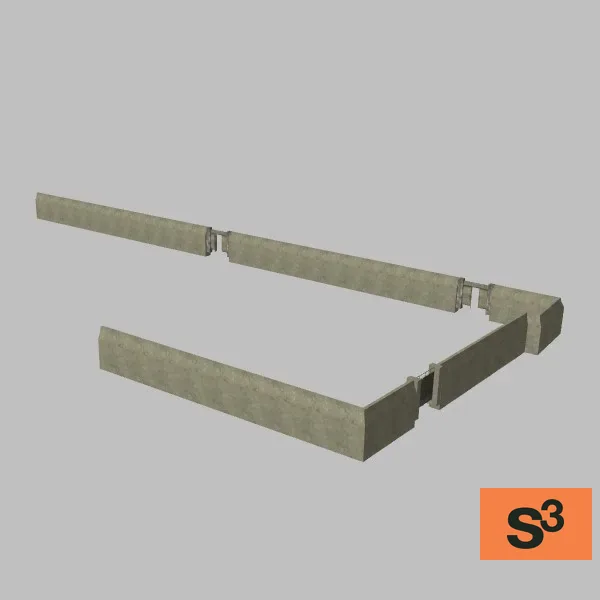 afghan-fence-035 — 3D model preview