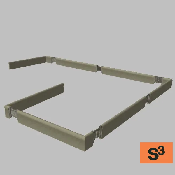 afghan-fence-062 — 3D model preview