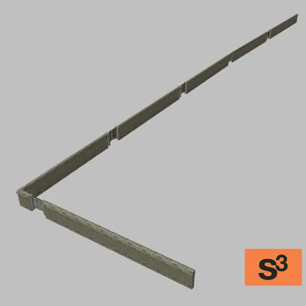 afghan-fence-123 — 3D model preview